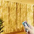 3m x 3m Remote Controlled Curtain Lights (Joto) - 1