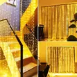 3m x 3m Remote Controlled Curtain Lights (Joto) - 5