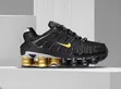Nike Shox TL Black Gold Men's Sneakers - 2