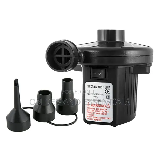 Electric Air Pump - Fast Inflation, Portable - 1