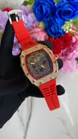 Richard Mille Chronograph Watch ya Wanaume - 4