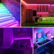 5M RGB LED Neon Rope Light with Remote - 5