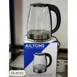 Ailyons 1.8L Kettle ya Umeme ya Kioo ya Uwazi - 1