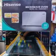 Hisense Microwave ya Lita 20 za Dijitali - Fedha - 2