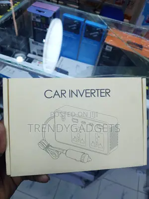 200W Car Power Inverter with 2 AC & USB Fast Charging