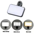 Portable Mini Selfie Fill Light, Rechargeable, 3 Modes - 2
