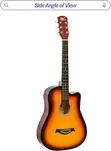 Gitaa la Acoustic Likiwa na String 6 kwa Wanaoanza - 1