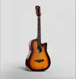 Gitaa la Acoustic Likiwa na String 6 kwa Wanaoanza - 2
