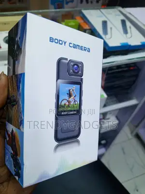 Mini Body Camera Portable yenye LCD & Lens Zinazozunguka 180°