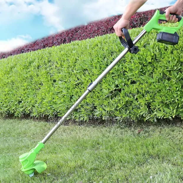 Cordless Electric Lawn Mower & Trimmer - 1