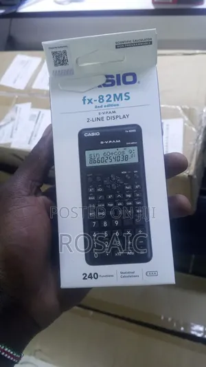 Casio fx-82MS Toleo la Pili Calculator ya Sayansi