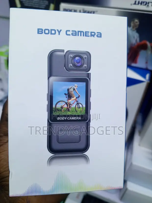 Compact Body Camera with Night Vision & Rotating Head - 1