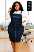 Beautiful Dungaree Dress - Brand New - 2