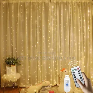 3m x 3m Curtain Lights na Remote