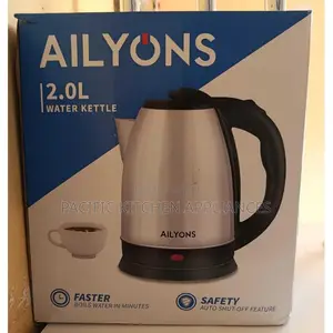 Ailyons 2.0L Electric Kettle - Chuma cha Kutengeneza, Chemsha Haraka