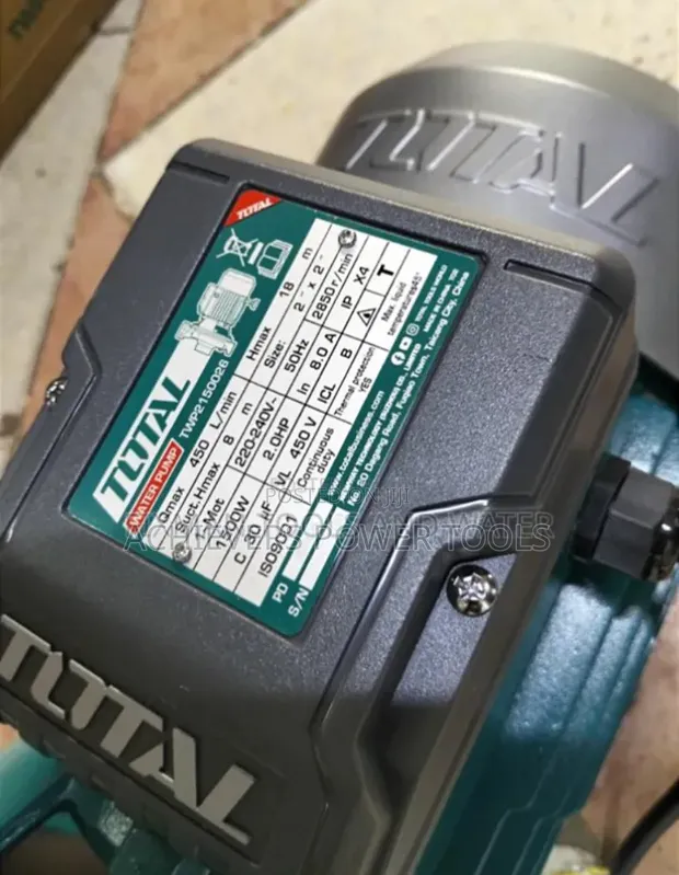 Total 0.5 HP Electric Booster Pump - 1