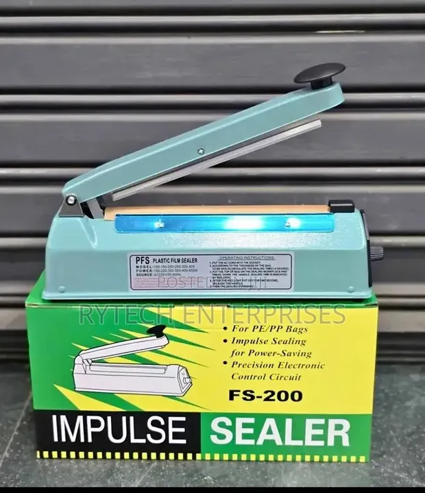 200mm Metallic Impulse Sealer - 1