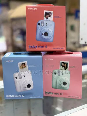 Fujifilm Instax Mini 12 Kamera ya Papo Hapo