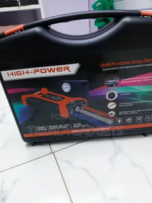 4-in-1 Emergency Car Jump Starter Kit with Tire Inflator