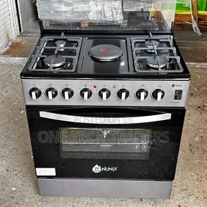 Nunix 60x80 Mpya ya Kusimama - 4 Gas + 1 Umeme
