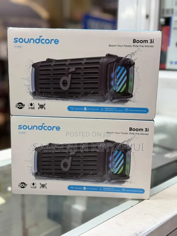 Soundcore by Anker Boom 3i Spika ya Bluetooth - 1