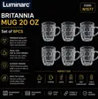 Luminarc Britannia Beer Mugs (Set of 2) - 1
