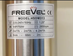 USK Freevel 1HP Submersible Water Pump