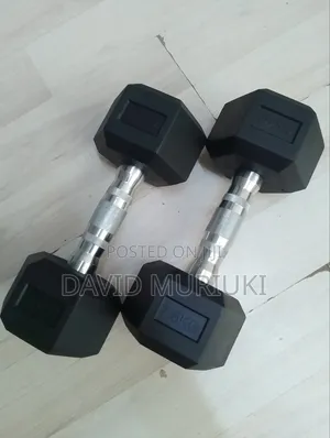7.5KG Hexagonal Dumbbell Pair