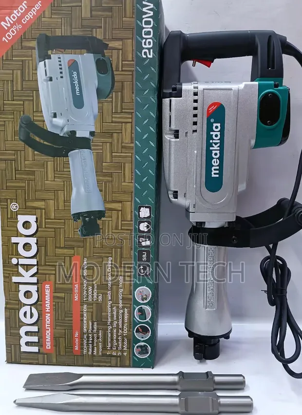 Meakida 2600W Powerful Demolition Machine - 1