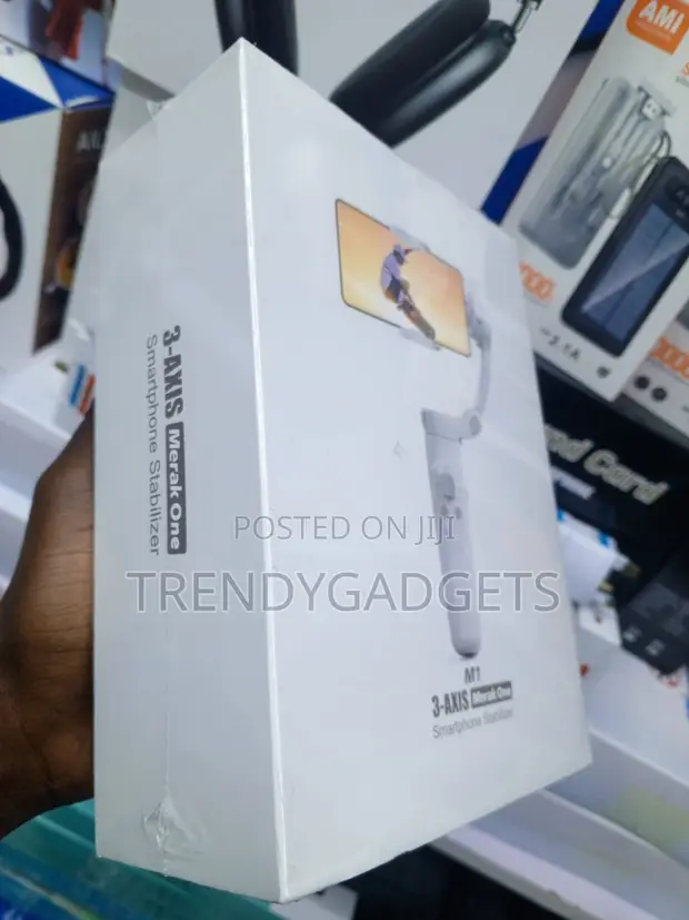 M1 Merak One 3-Axis Mobile Gimbal for iPhone & Android - 1