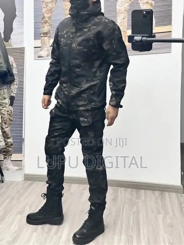 Military Tactical Jacket and Pants Set - 1