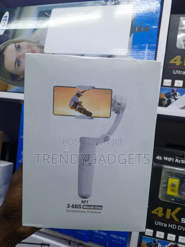 M1 3-Axis Handheld Phone Gimbal with Mini Tripod - 1