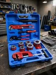 10-Piece Manual Ratchet Pipe Threader & Plumbing Kit - 2