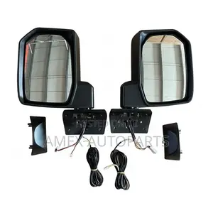 Side Mirror Set for Toyota Land Cruiser FJ79 (2024+) - Black, Electric, 3-Wire