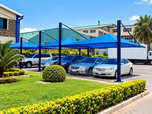 Parking Shades Kenya | Steel Frame & 10-Year Shade Net Guarantee