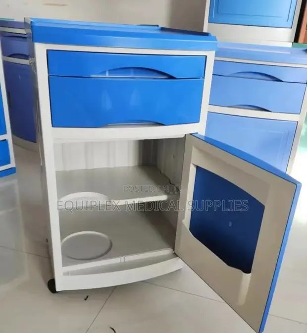 Durable Bedside Cabinet with Spacious Drawers - 1