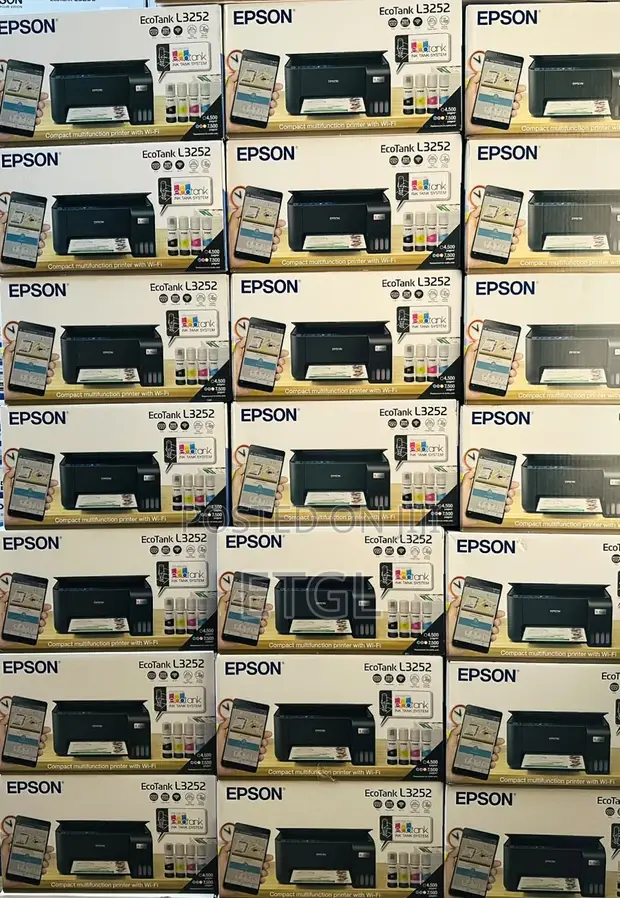 Epson EcoTank L3252 A4 Color Wi-Fi All-in-One Printer - 1