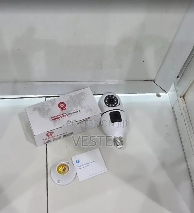 V380 Pro Smart Net Bulb Camera - 1080P Wireless CCTV - 1