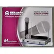 Omax DH-744 Dual Channel UHF Wireless Microphone System - 1