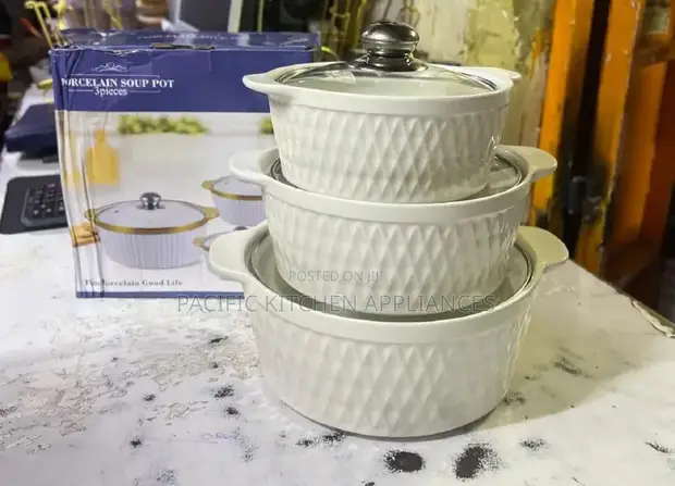 Premium Non-Stick Serving Soup Pots - 1