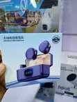 Q8 Wireless Dual Collar Mic with Digital Display Case - 1