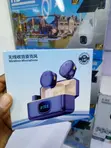 Q8 Wireless Dual Collar Mic with Digital Display Case - 2