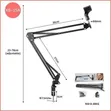 XB-35A Modern Studio Microphone Desktop Holder - 3
