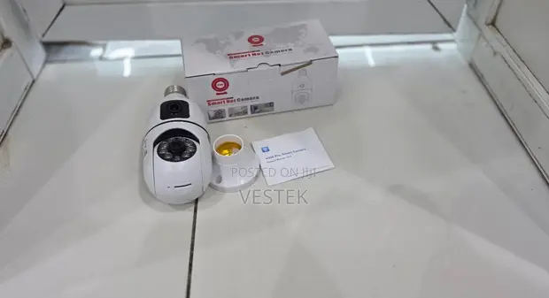 V380 Pro Light Bulb CCTV Camera - 1080P Smart Security - 1