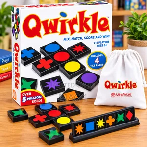 Qwirkle Educational Strategy Board Game