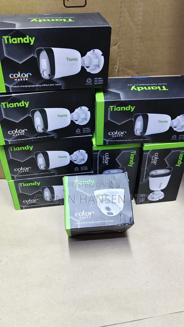 Tiandy 2MP Full Color IP Camera with Audio - 1