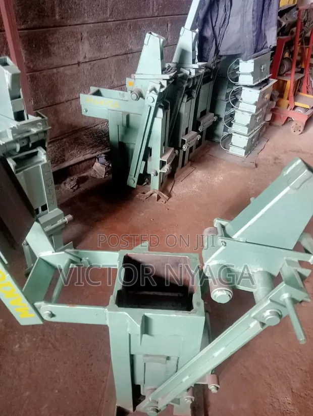 Makiga Wide Interlocking Block Making Machine - 1