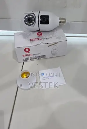 V380 Pro Light Bulb Camera 1080P HD WiFi PTZ Security CCTV