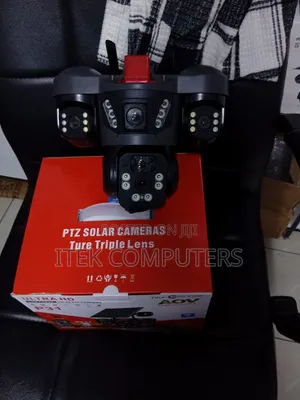 Advanced Triple Lens 4G CCTV Camera kwa Ulinzi wa Nje