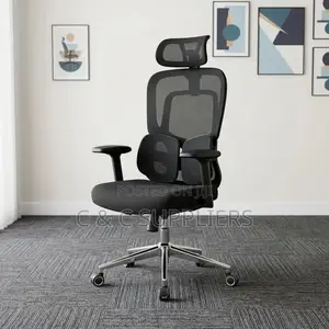 Kiti cha Ofisi cha High-Back chenye Lumbar Support